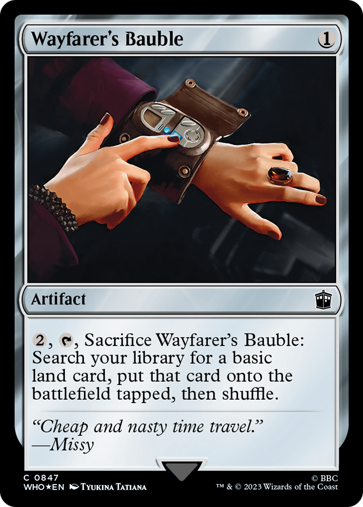 Wayfarer's Bauble (Surge Foil) [Doctor Who] | Tabernacle Games