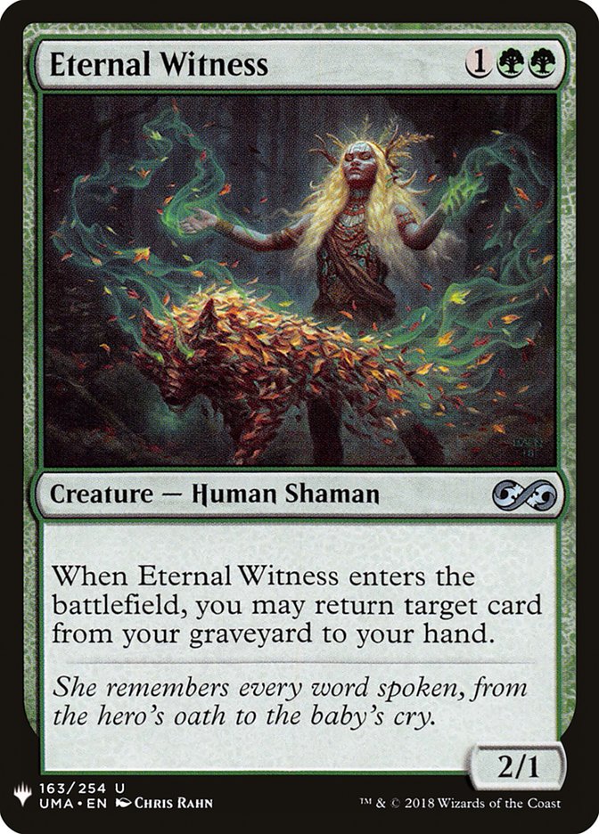 Eternal Witness [Mystery Booster] | Tabernacle Games