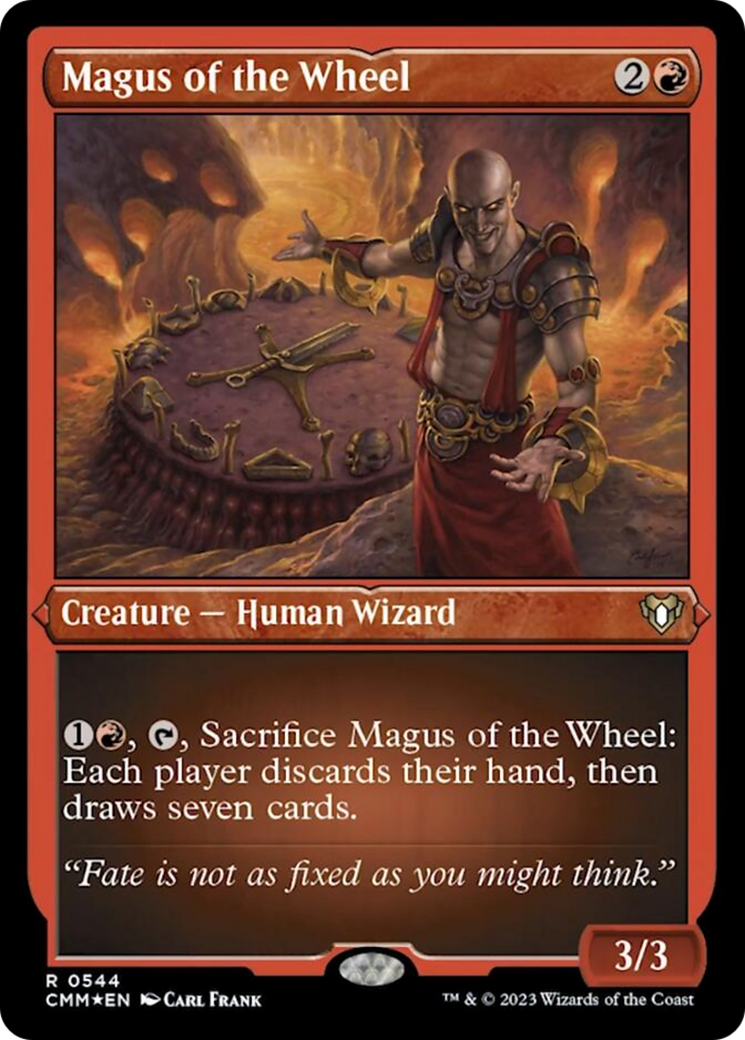 Magus of the Wheel (Foil Etched) [Commander Masters] | Tabernacle Games