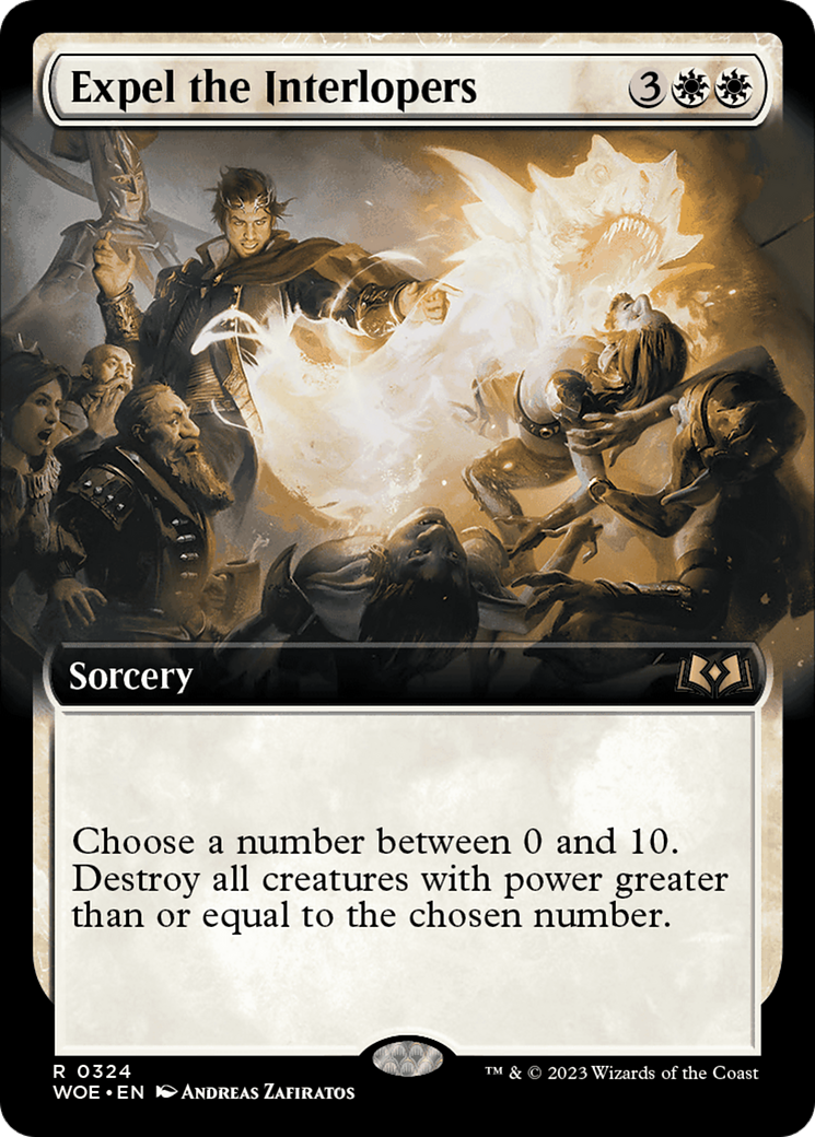 Expel the Interlopers (Extended Art) [Wilds of Eldraine] | Tabernacle Games