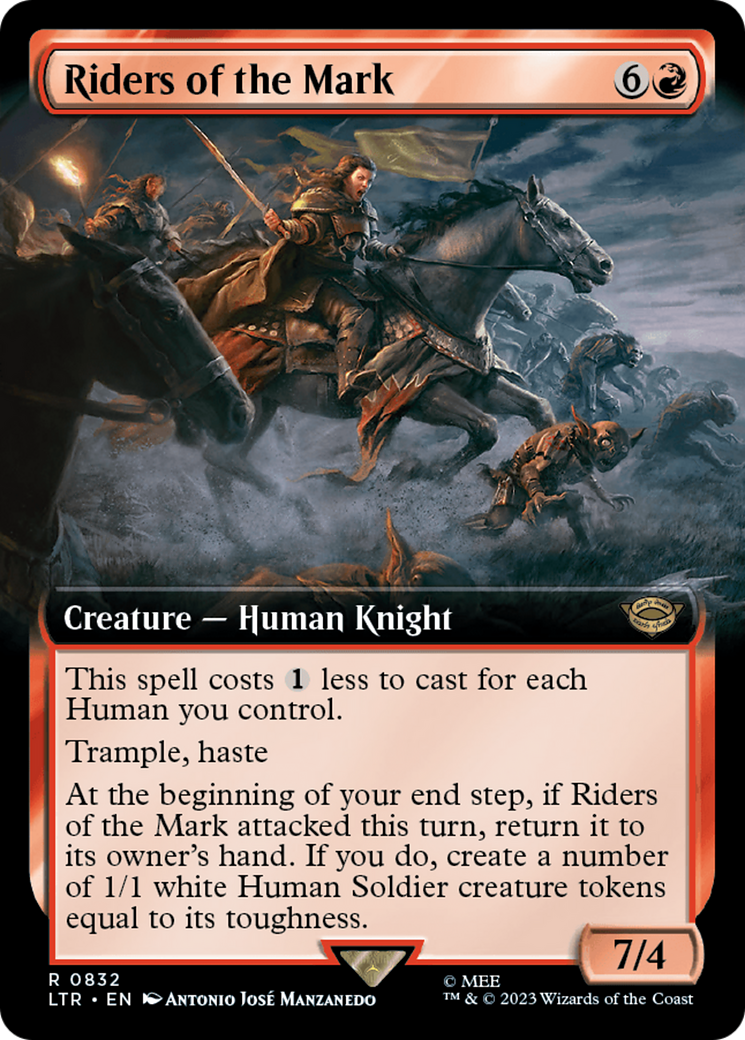 Riders of the Mark (Extended Art) [The Lord of the Rings: Tales of Middle-Earth] | Tabernacle Games