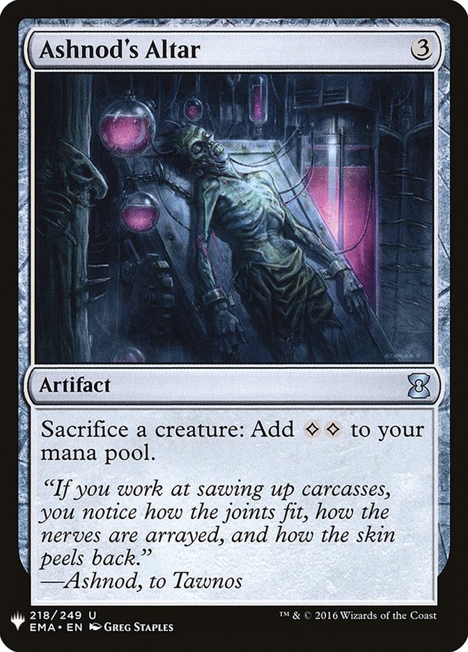 Ashnod's Altar [Mystery Booster] | Tabernacle Games