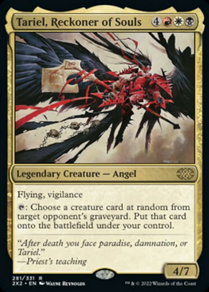 Tariel, Reckoner of Souls [Double Masters 2022] | Tabernacle Games