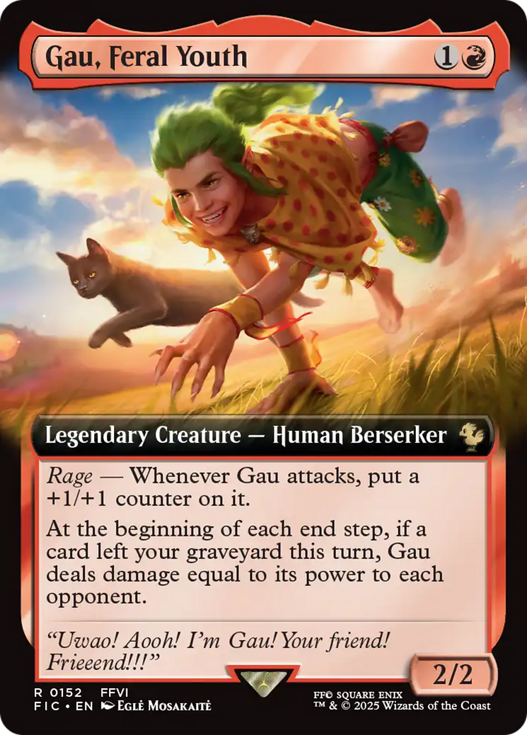 Gau, Feral Youth (Extended Art) [FINAL FANTASY Commander] | Tabernacle Games