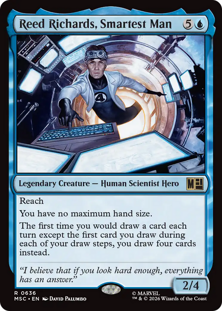 Reed Richards, Smartest Man [Marvel Super Heroes Commander] | Tabernacle Games