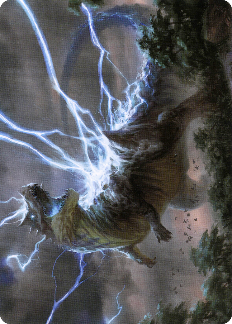 Thrasta, Tempest's Roar Art Card (41) [Modern Horizons 2 Art Series] | Tabernacle Games