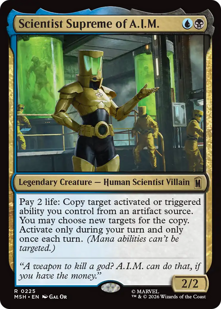 Scientist Supreme of A.I.M. [Marvel Super Heroes] | Tabernacle Games