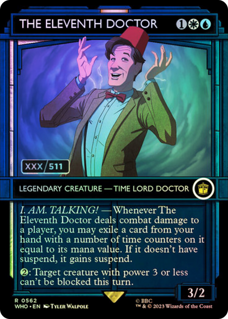 The Eleventh Doctor (Serial Numbered) [Doctor Who] | Tabernacle Games