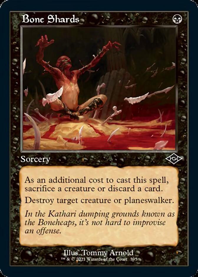 Bone Shards (Retro Foil Etched) [Modern Horizons 2] | Tabernacle Games