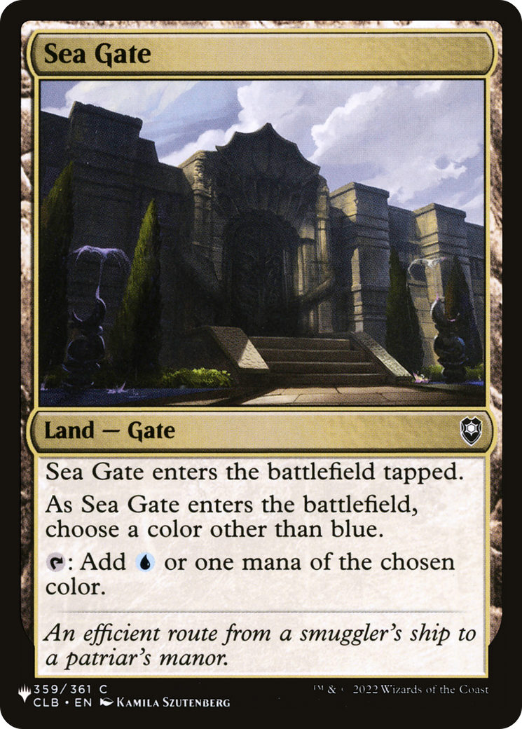 Sea Gate [The List] | Tabernacle Games
