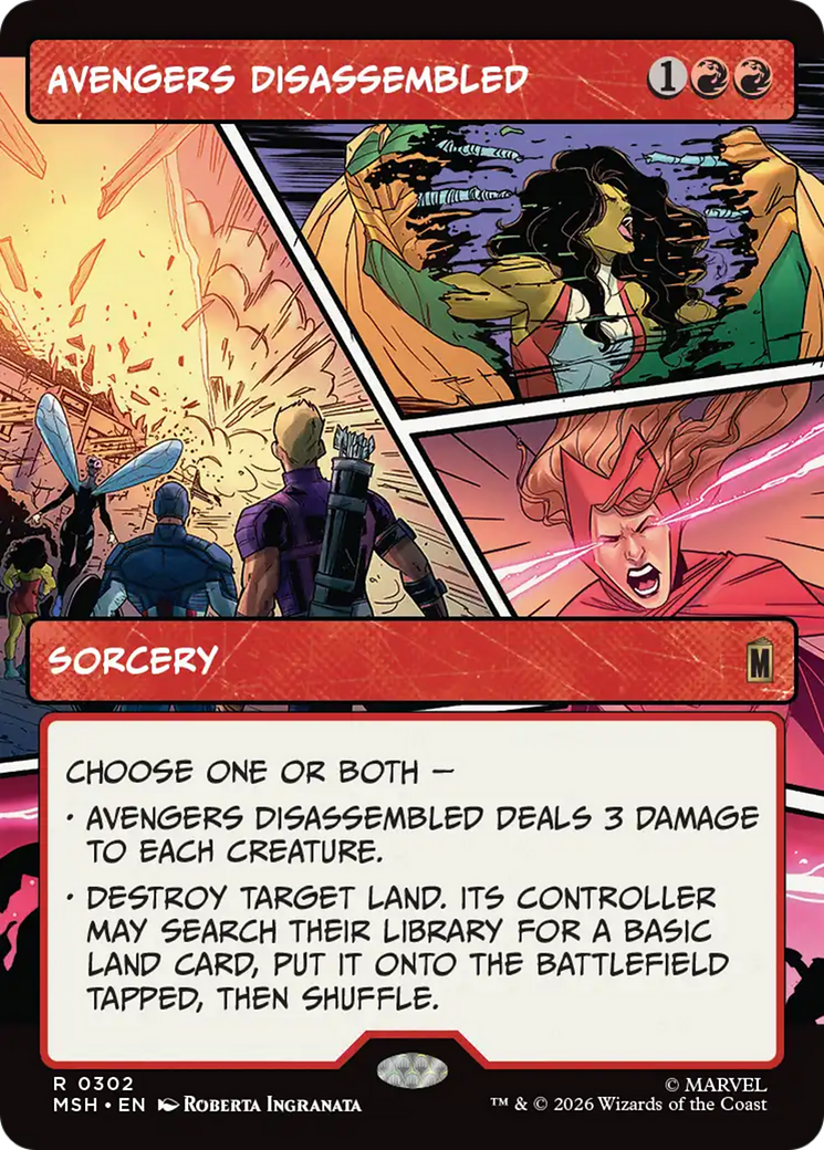 Avengers Disassembled (Borderless) [Marvel Super Heroes] | Tabernacle Games
