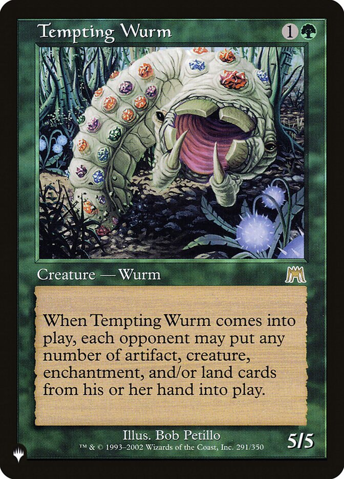 Tempting Wurm [The List] | Tabernacle Games