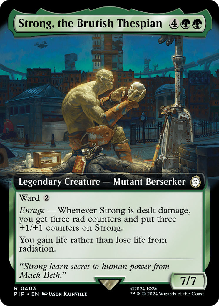 Strong, the Brutish Thespian (Extended Art) [Fallout] | Tabernacle Games
