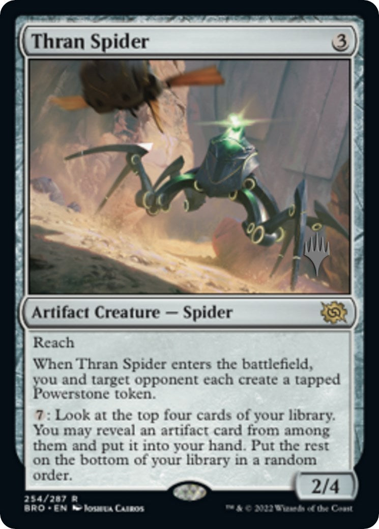 Thran Spider (Promo Pack) [The Brothers' War Promos] | Tabernacle Games