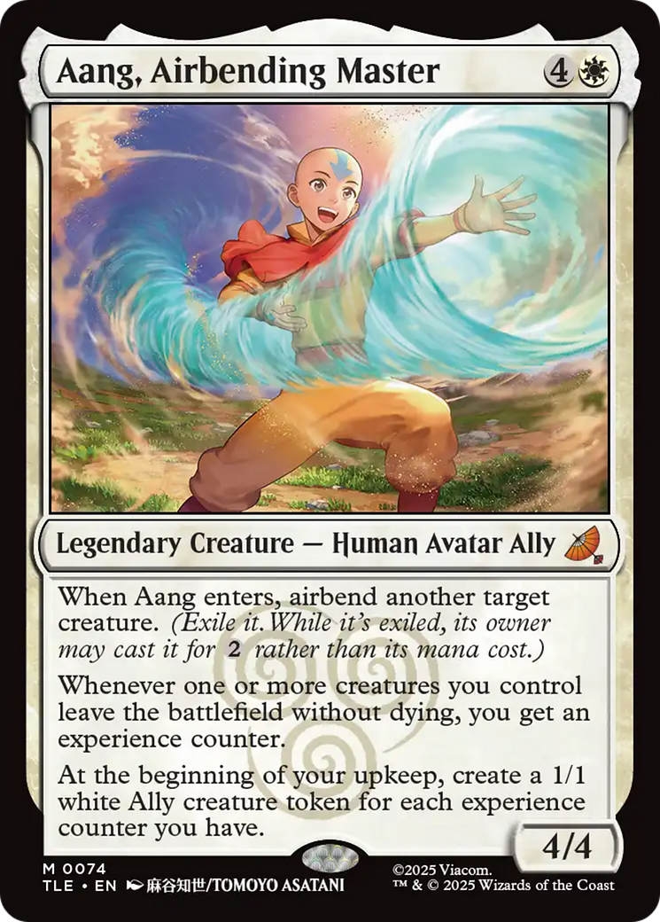 Aang, Airbending Master [Avatar: The Last Airbender: Eternal-Legal] | Tabernacle Games