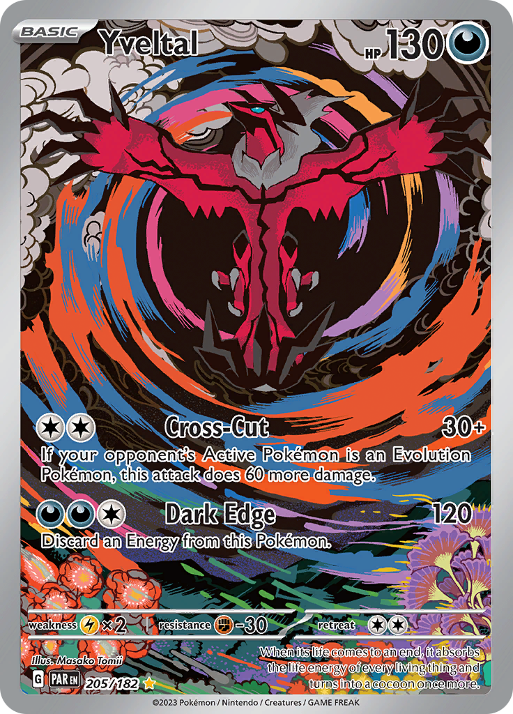 Yveltal (205/182) [Scarlet & Violet: Paradox Rift] | Tabernacle Games