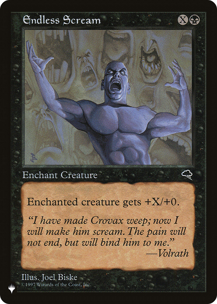 Endless Scream [The List] | Tabernacle Games