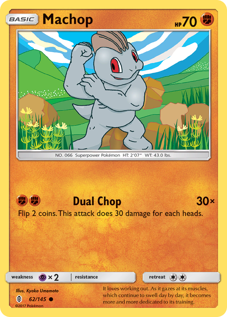 Machop (62/145) [Sun & Moon: Guardians Rising] | Tabernacle Games