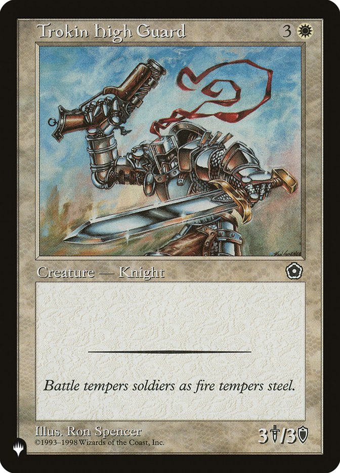 Trokin High Guard [The List] | Tabernacle Games