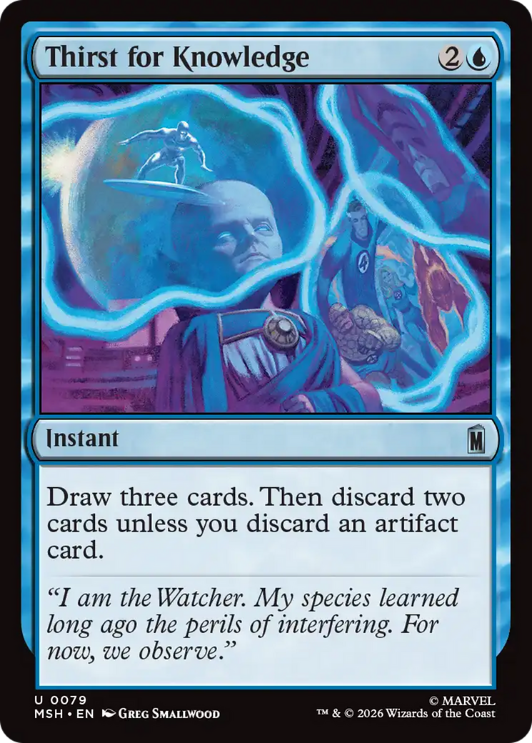 Thirst for Knowledge [Marvel Super Heroes] | Tabernacle Games