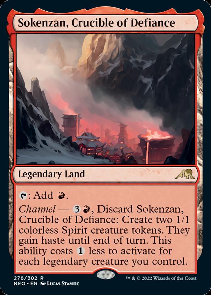 Sokenzan, Crucible of Defiance [Kamigawa: Neon Dynasty] | Tabernacle Games