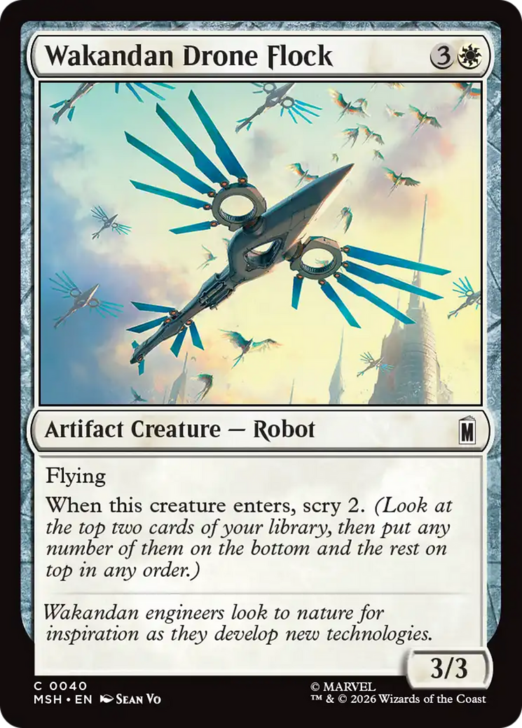 Wakandan Drone Flock [Marvel Super Heroes] | Tabernacle Games