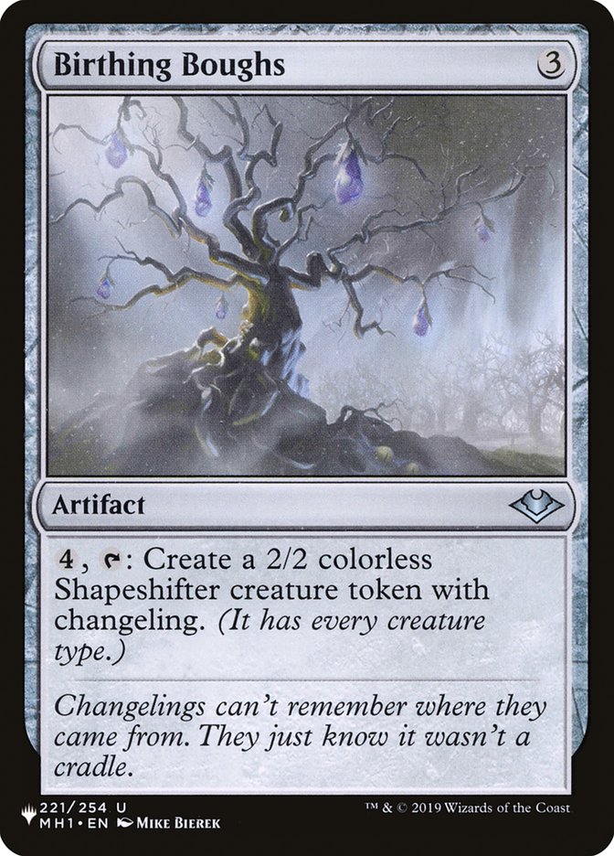 Birthing Boughs [The List] | Tabernacle Games