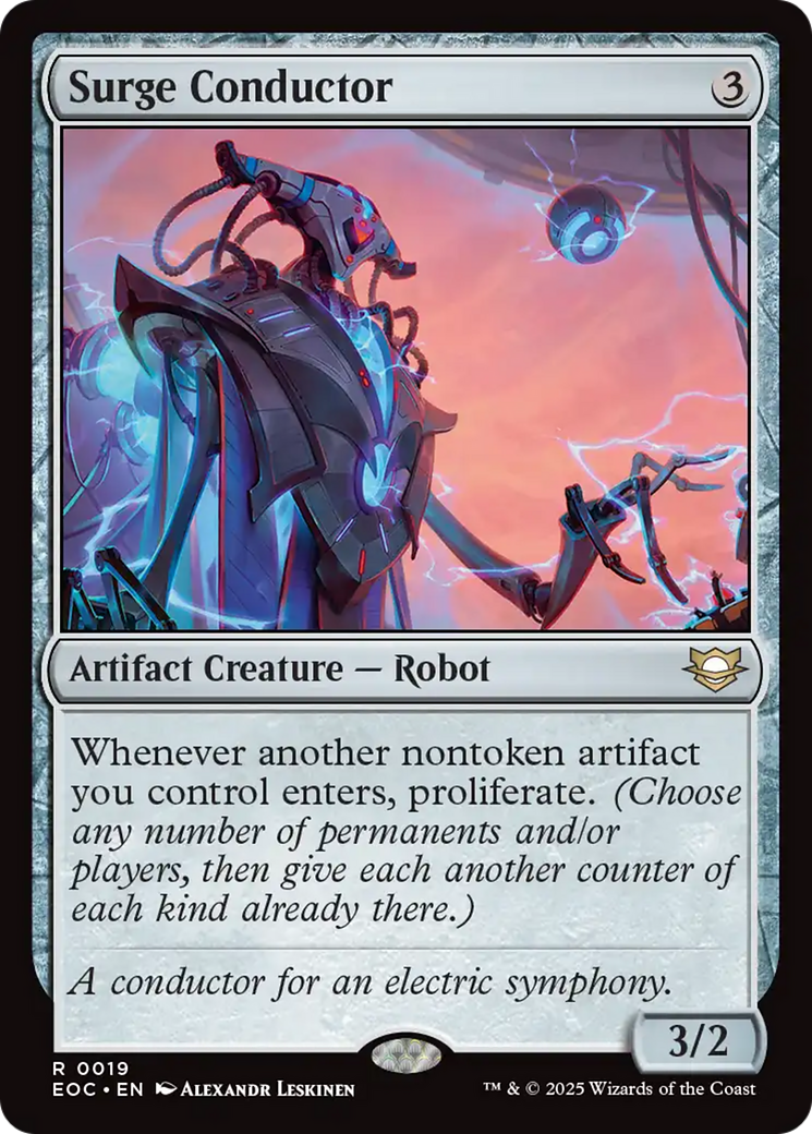 Surge Conductor [Edge of Eternities Commander] | Tabernacle Games