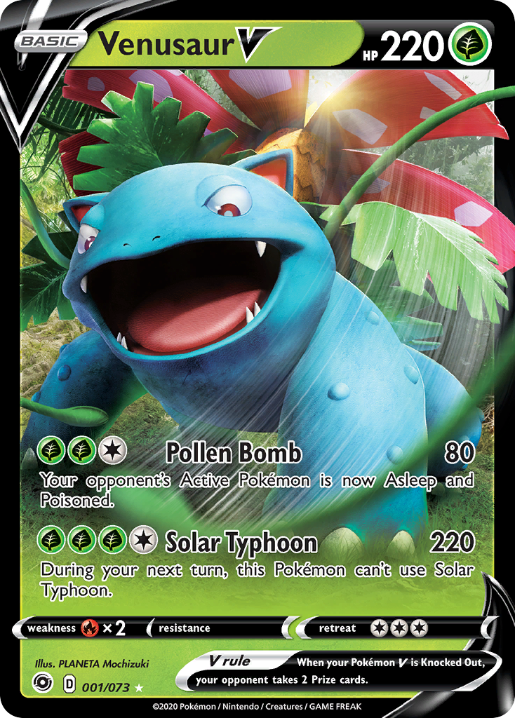 Venusaur V (001/073) [Sword & Shield: Champion's Path] | Tabernacle Games