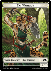 Phyrexian Germ // Cat Warrior Double-Sided Token [Modern Horizons 3 Tokens] | Tabernacle Games