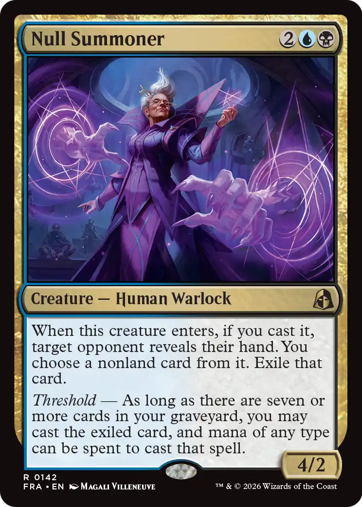 Null Summoner [Reality Fracture] | Maze of Fitzroy
