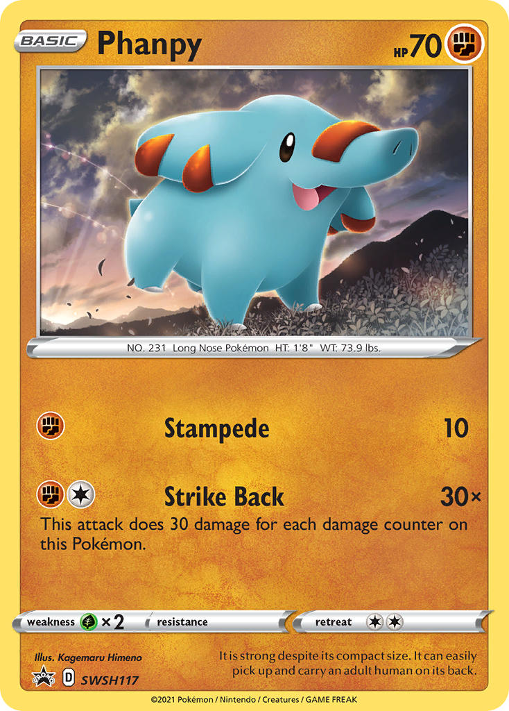 Phanpy (SWSH117) [Sword & Shield: Black Star Promos] | Tabernacle Games