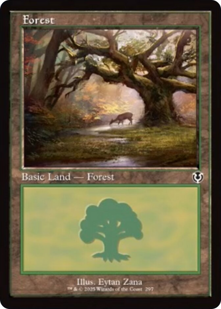 Forest (297) (Retro Frame) [Innistrad Remastered] | Tabernacle Games