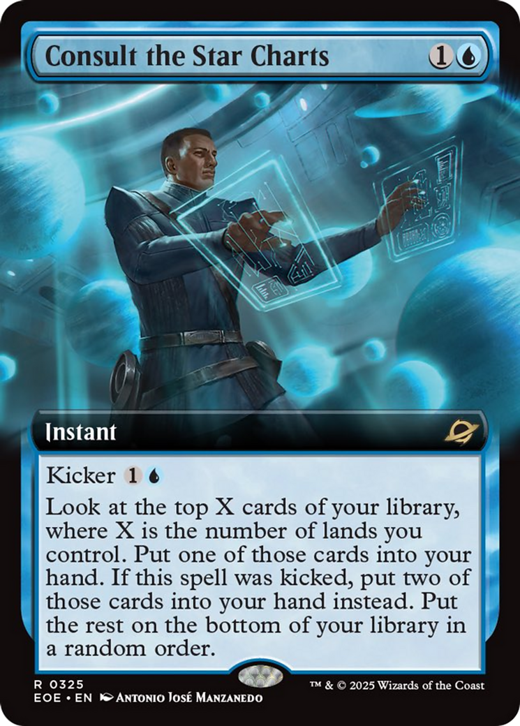 Consult the Star Charts (Extended Art) [Edge of Eternities] | Tabernacle Games