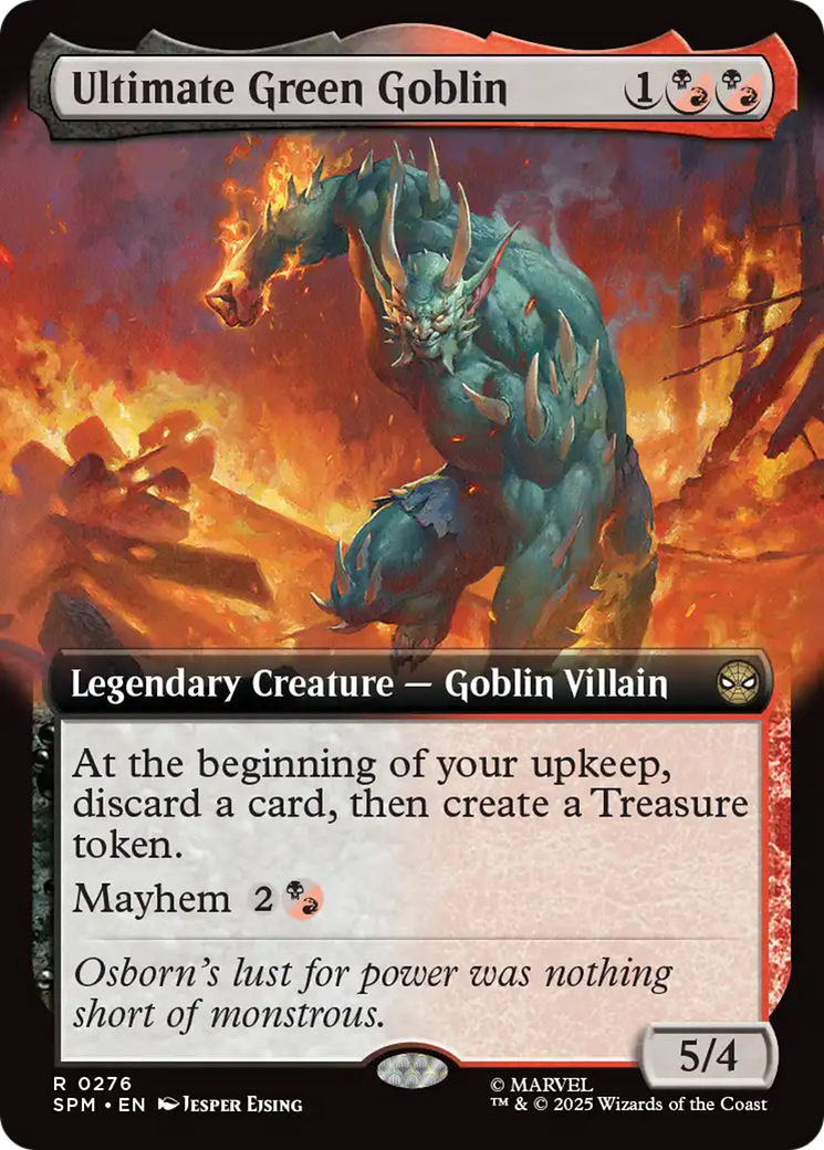 Ultimate Green Goblin (Extended Art) [Marvel's Spider-Man] | Tabernacle Games