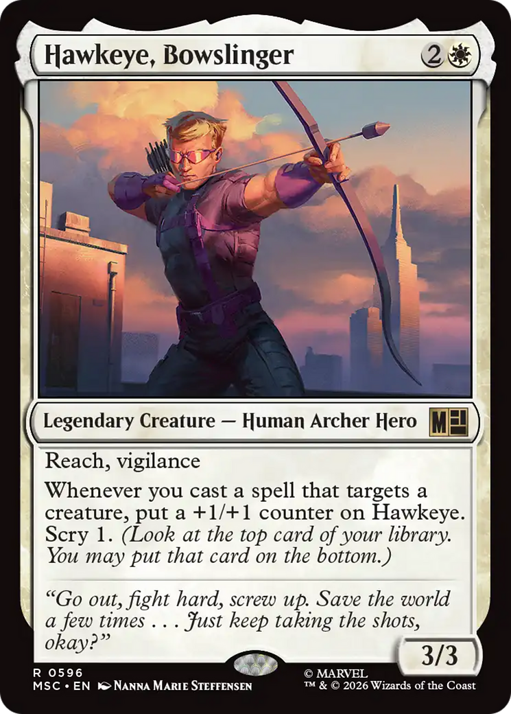 Hawkeye, Bowslinger [Marvel Super Heroes Commander] | Tabernacle Games