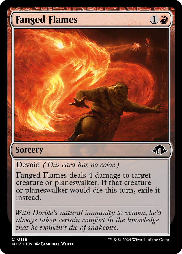 Fanged Flames [Modern Horizons 3] | Tabernacle Games