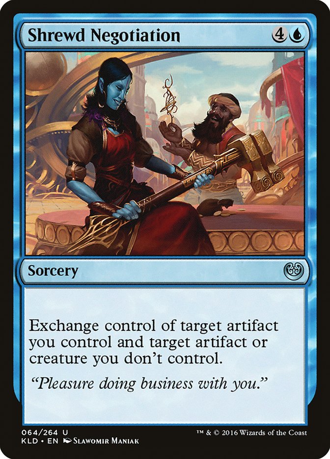 Shrewd Negotiation [Kaladesh] | Tabernacle Games