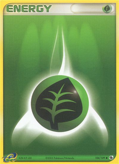 Grass Energy (104/109) [EX: Ruby & Sapphire] | Tabernacle Games