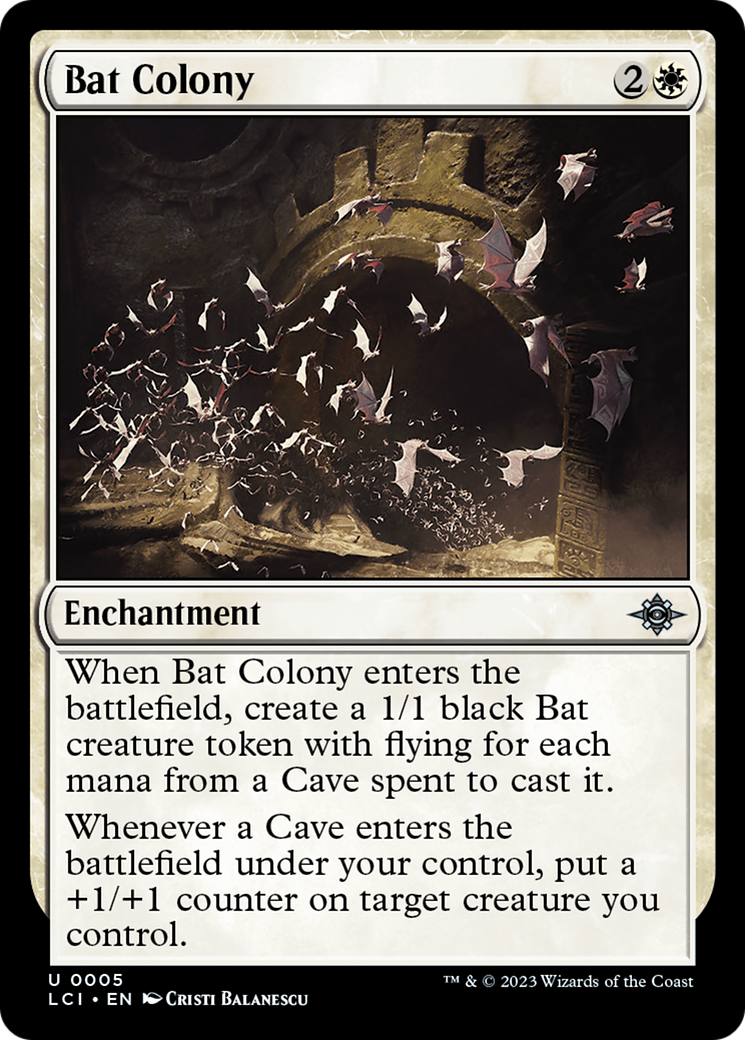 Bat Colony [The Lost Caverns of Ixalan] | Tabernacle Games