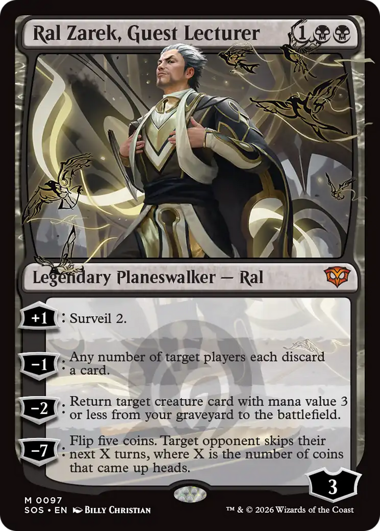 Ral Zarek, Guest Lecturer [Secrets of Strixhaven] | Tabernacle Games