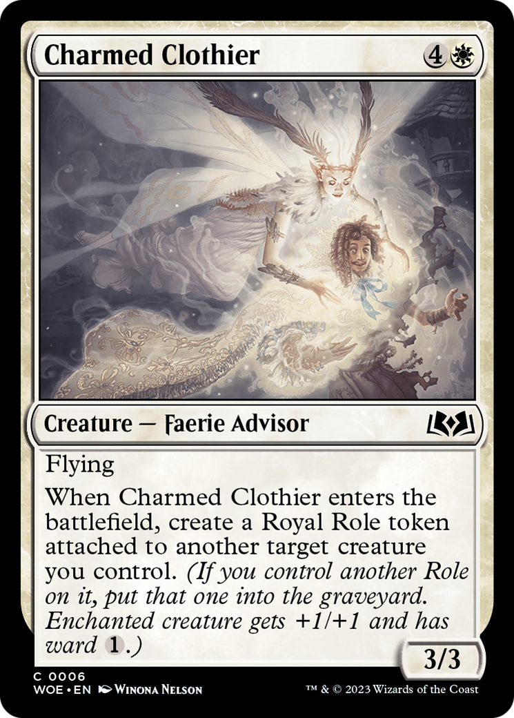 Charmed Clothier [Wilds of Eldraine] | Tabernacle Games