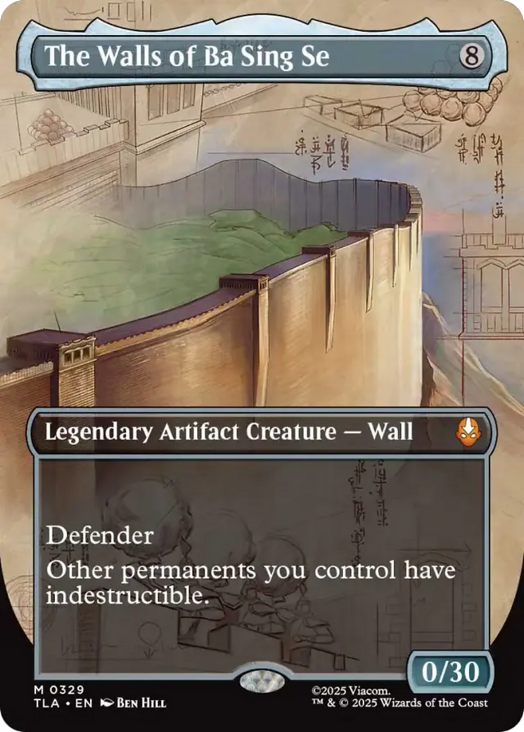 The Walls of Ba Sing Se (Borderless) [Avatar: The Last Airbender] | Tabernacle Games