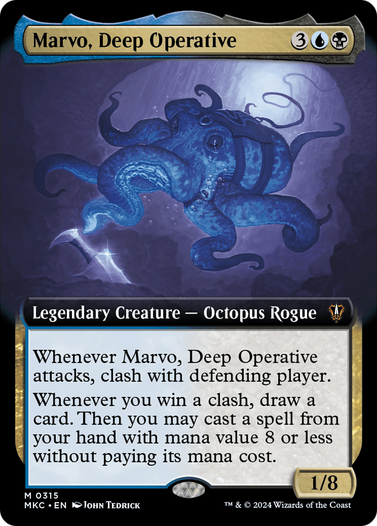 Marvo, Deep Operative (Extended Art) [Murders at Karlov Manor Commander] | Tabernacle Games