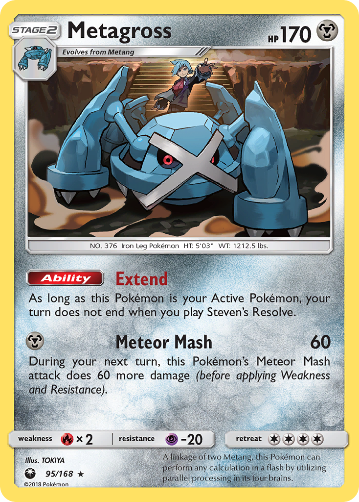 Metagross (95/168) [Sun & Moon: Celestial Storm] | Tabernacle Games