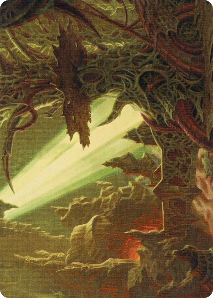 Darkmoss Bridge Art Card [Modern Horizons 2 Art Series] | Tabernacle Games