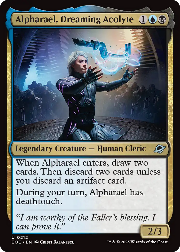 Alpharael, Dreaming Acolyte [Edge of Eternities] | Tabernacle Games