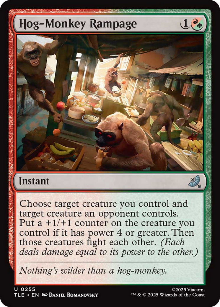 Hog-Monkey Rampage [Avatar: The Last Airbender: Eternal-Legal] | Tabernacle Games