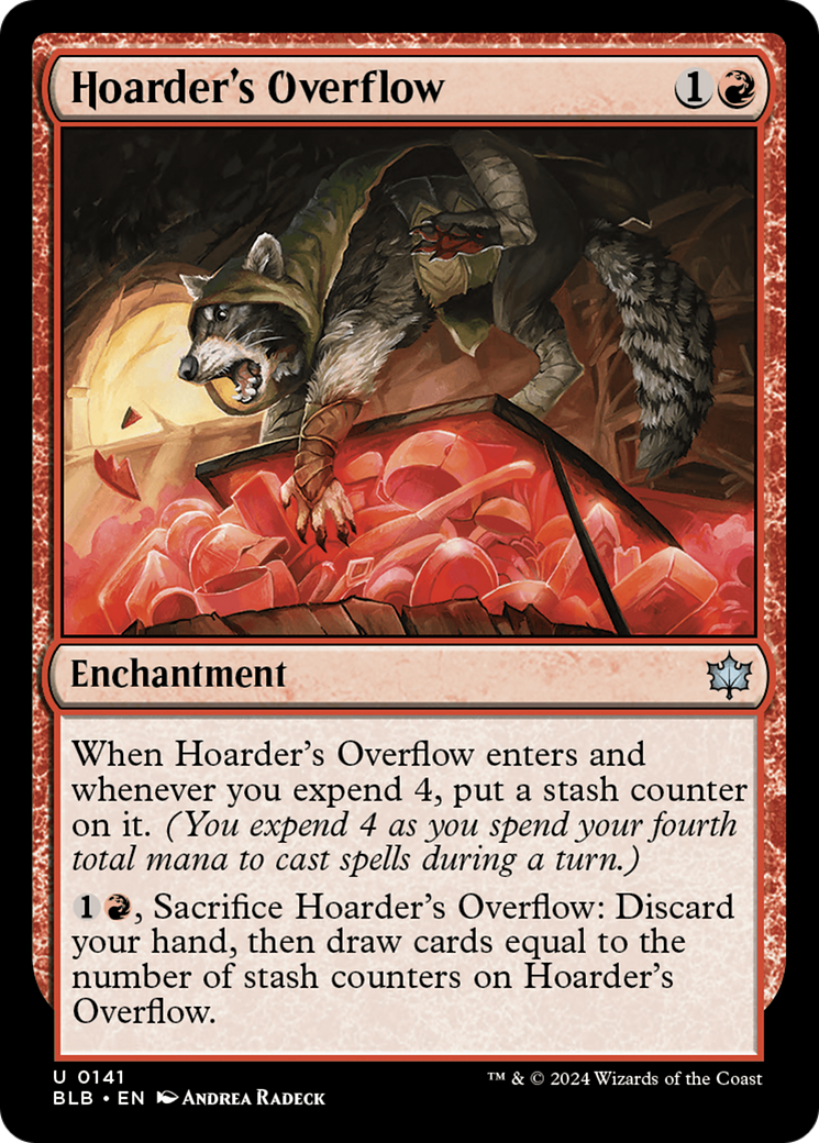 Hoarder's Overflow [Bloomburrow] | Tabernacle Games