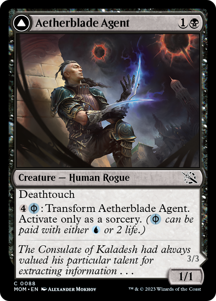 Aetherblade Agent // Gitaxian Mindstinger [March of the Machine] | Tabernacle Games